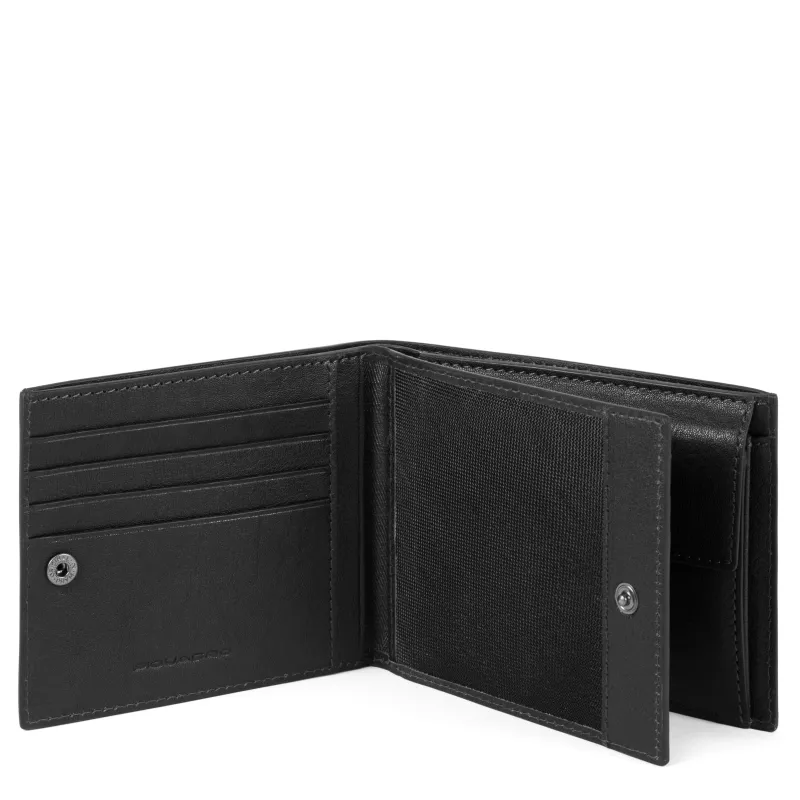 Piquadro B3 men's wallet with coin purse and document... 2