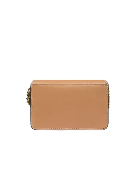 Borsa a tracolla con pattina The Bridge Lucrezia, marzapane