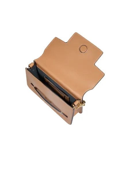 Borsa a tracolla con pattina The Bridge Lucrezia, marzapane