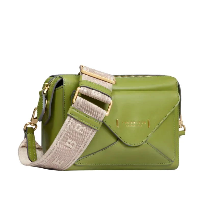 Borsa a tracolla The Bridge Frida, pistacchio 2