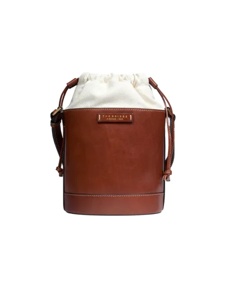 Borsa a secchiello The Bridge Greta, marrone