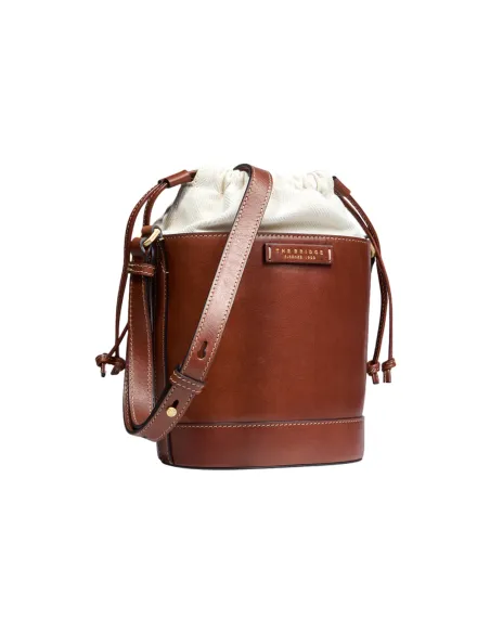 Borsa a secchiello The Bridge Greta, marrone