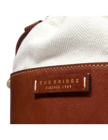 Borsa a secchiello The Bridge Greta, marrone