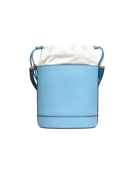 Borsa a secchiello The Bridge Greta, azzurro