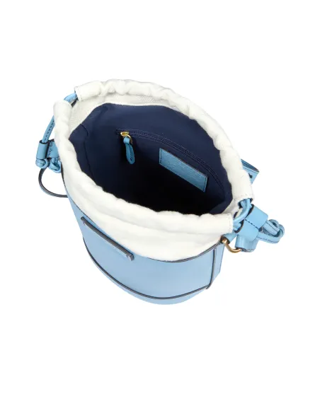 The Bridge Gloria bucket bag, Baby Blue