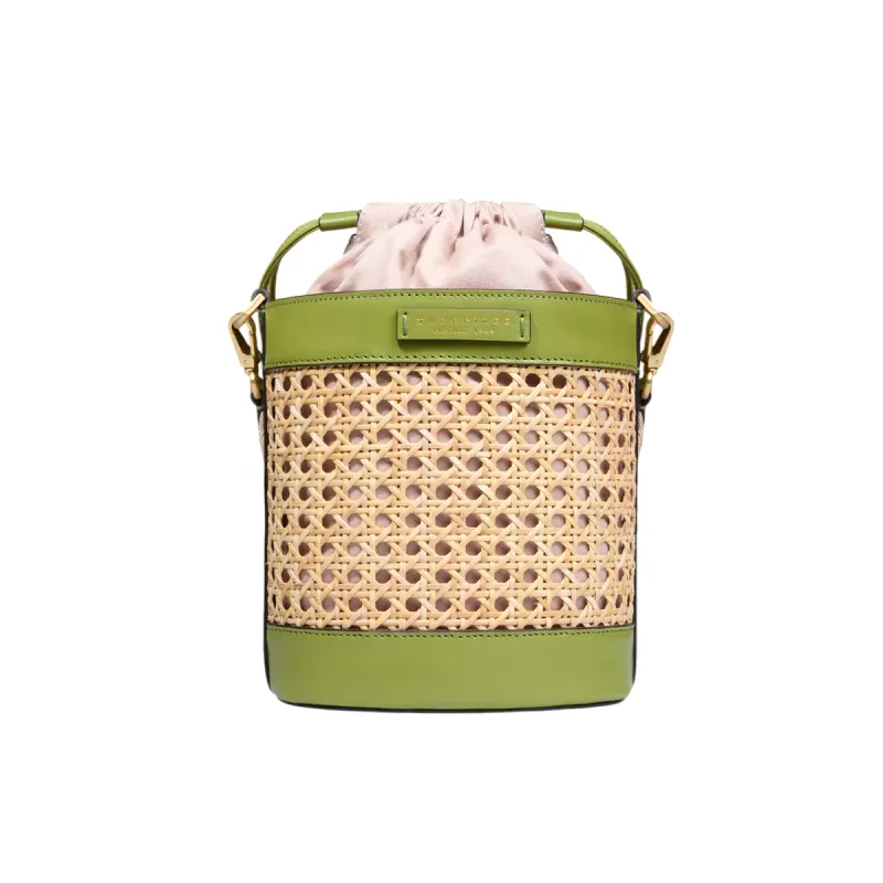 The Bridge Gloria Wow bucket bag, pistachio green