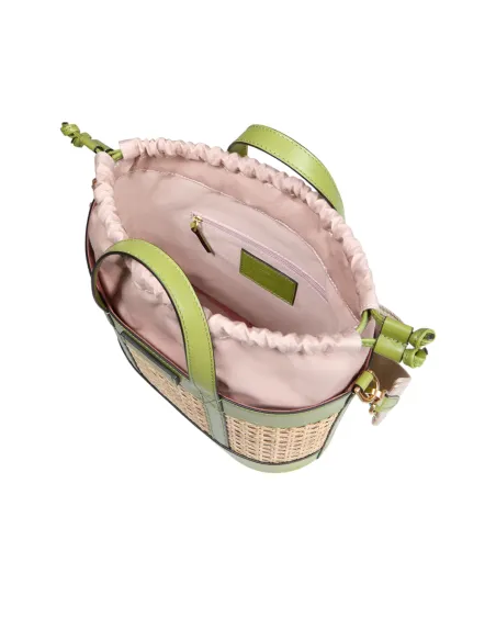 The Bridge Gloria Wow two-handled bag, pistachio green