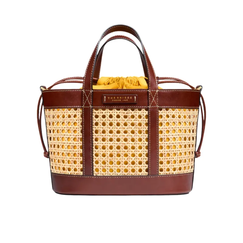 The Bridge Gloria Wow Tasche mit zwei Henkeln, braun