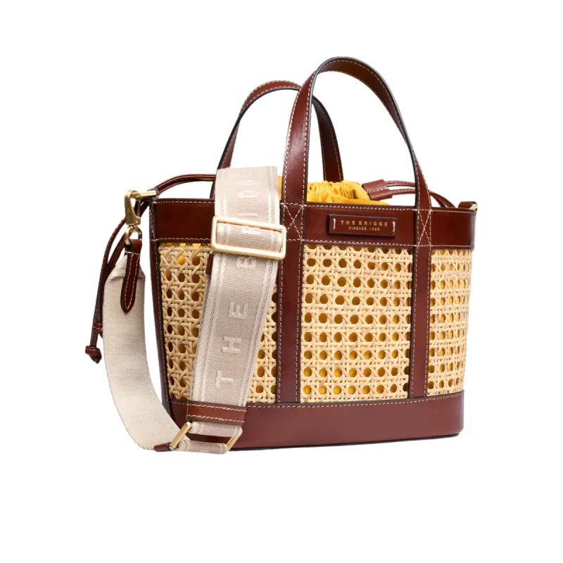 The Bridge Gloria Wow Tasche mit zwei Henkeln, braun 2