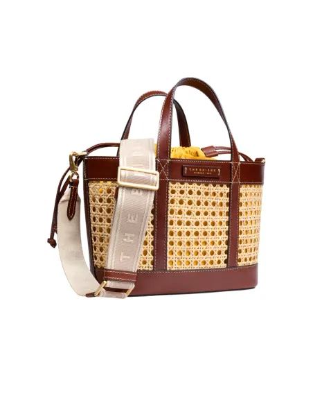 The Bridge Gloria Wow Tasche mit zwei Henkeln, braun