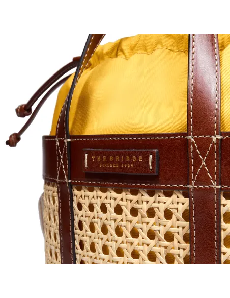 The Bridge Gloria Wow two-handled bag, brown