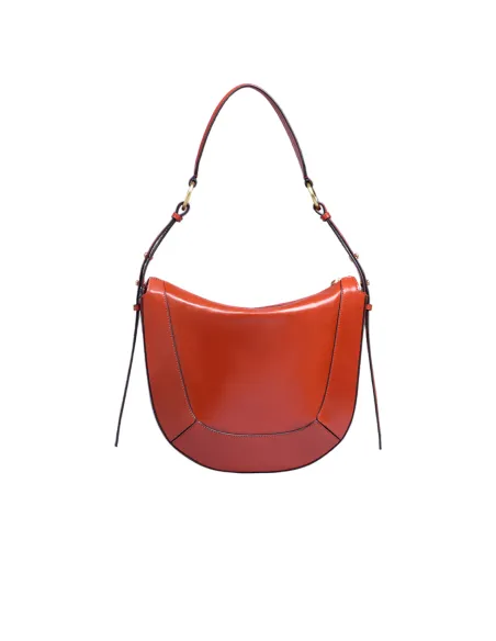 Borsa a tracolla The Bridge Fedora, arancio bruciato