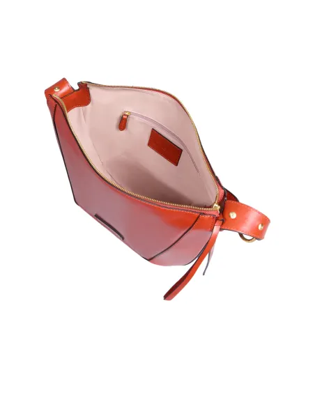 Damen- Schultertasche The Bridge Fedora, verbranntes Orange