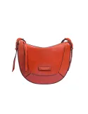 Borsa media a tracolla The Bridge Fedora, arancio bruciato