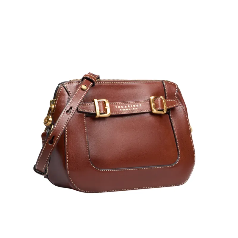 The Bridge Gaia cross-body bag, brown 2