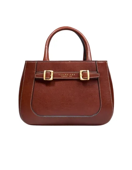 Borsa due manici The Bridge Gaia, marrone