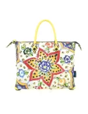 Borsa Gabs G3 Plus TG M stampa, Ceramica Fiori