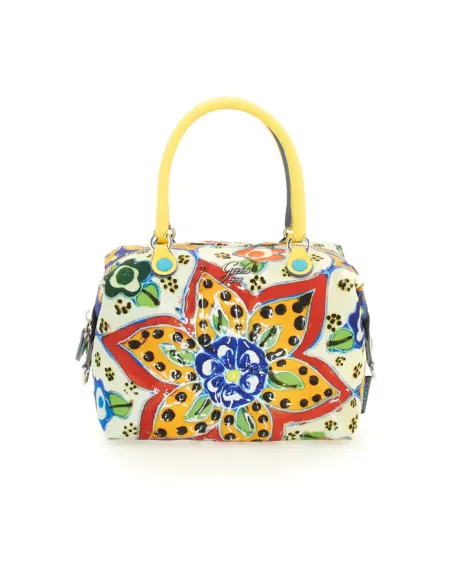 Borsa Gabs G3 Plus TG M stampa, Ceramica Fiori