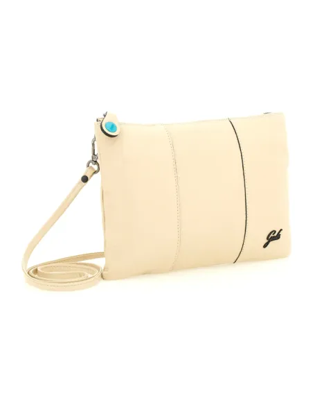 Gabs Beyonce medium size women's cross-body bag, Ecrù