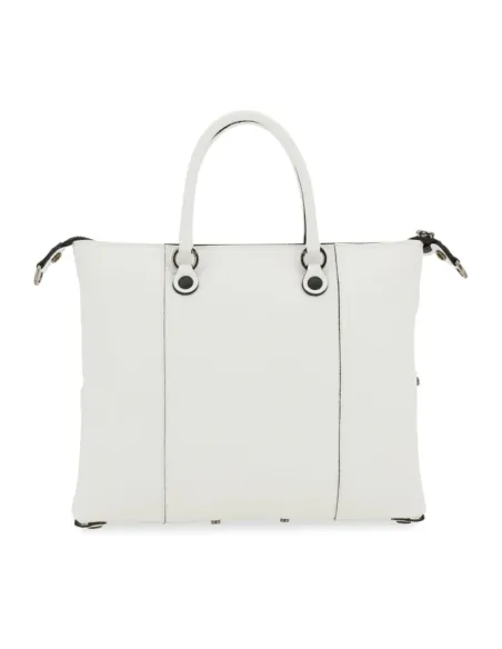 Borsa Gabs G3 taglia M in pelle, bianca