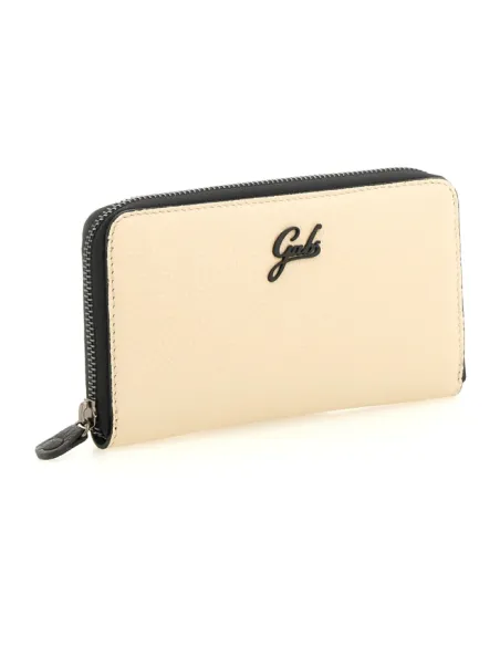 Damen Leder Geldbörse Gabs Gmoney17, ecrù