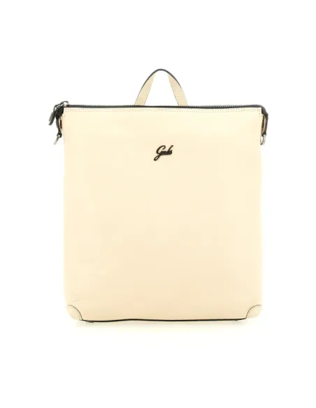 Gabs Lola Damen-Rucksack aus Leder, Ecrù