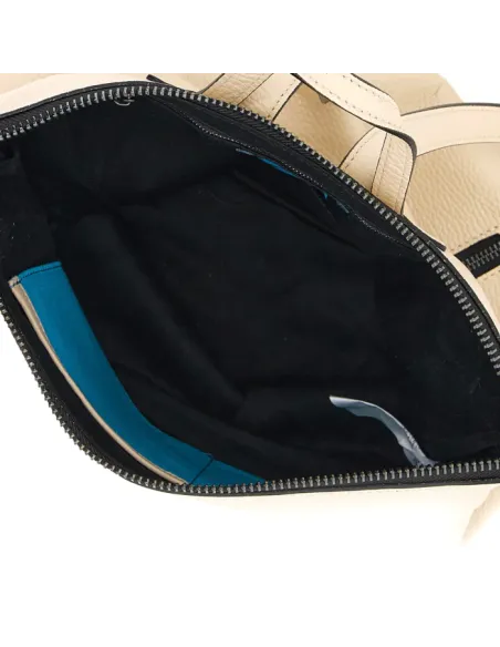 Zaino in pelle donna Gabs Lola, ecrù