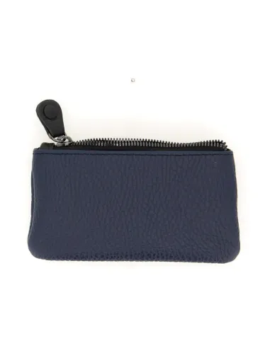 Bustina porta chiavi in pelle Gabs, blu