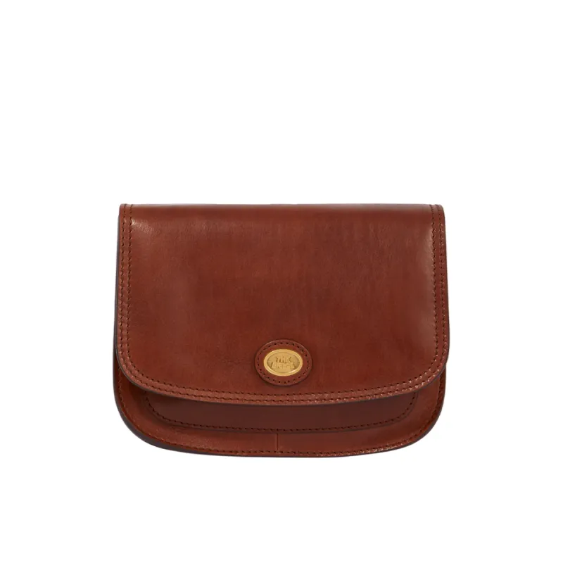 Borsa a tracolla con patta a tre scomparti The Bridge...