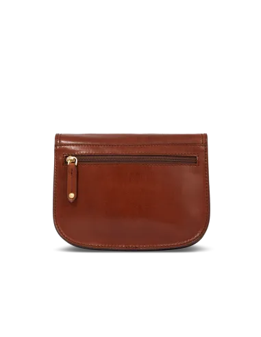 Borsa a tracolla con patta a tre...