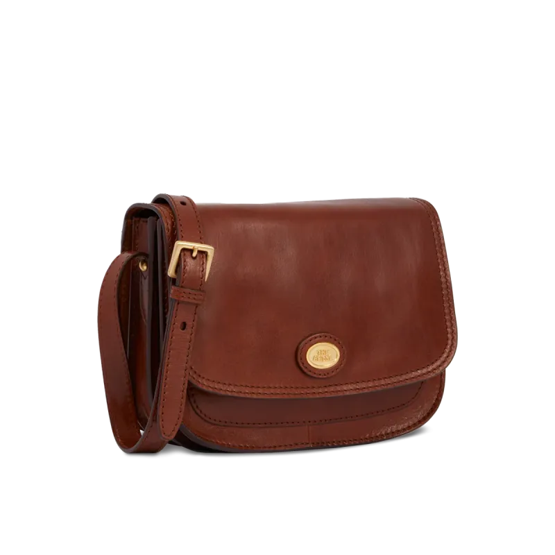 Borsa a tracolla con patta a tre scomparti The Bridge... 2