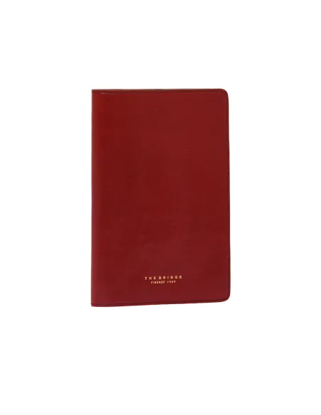 The Bridge leather diary, red