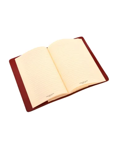 Diario in pelle The Bridge, rosso