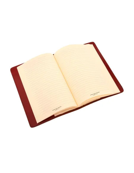 The Bridge leather diary, red