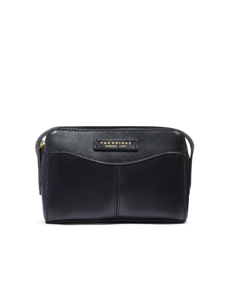 The Bridge Gloria leather cross-body bag, black
