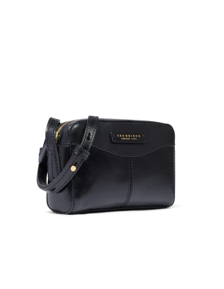 The Bridge Gloria leather cross-body bag, black