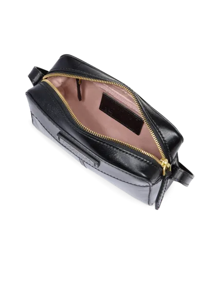 The Bridge Gloria leather cross-body bag, black