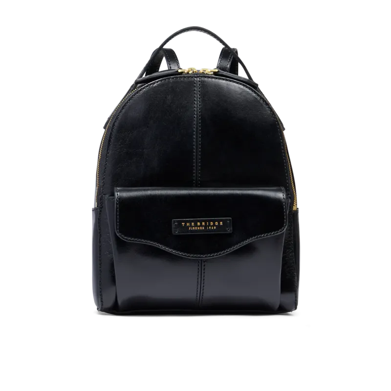 The Bridge Gloria kleiner Rucksack, schwarz