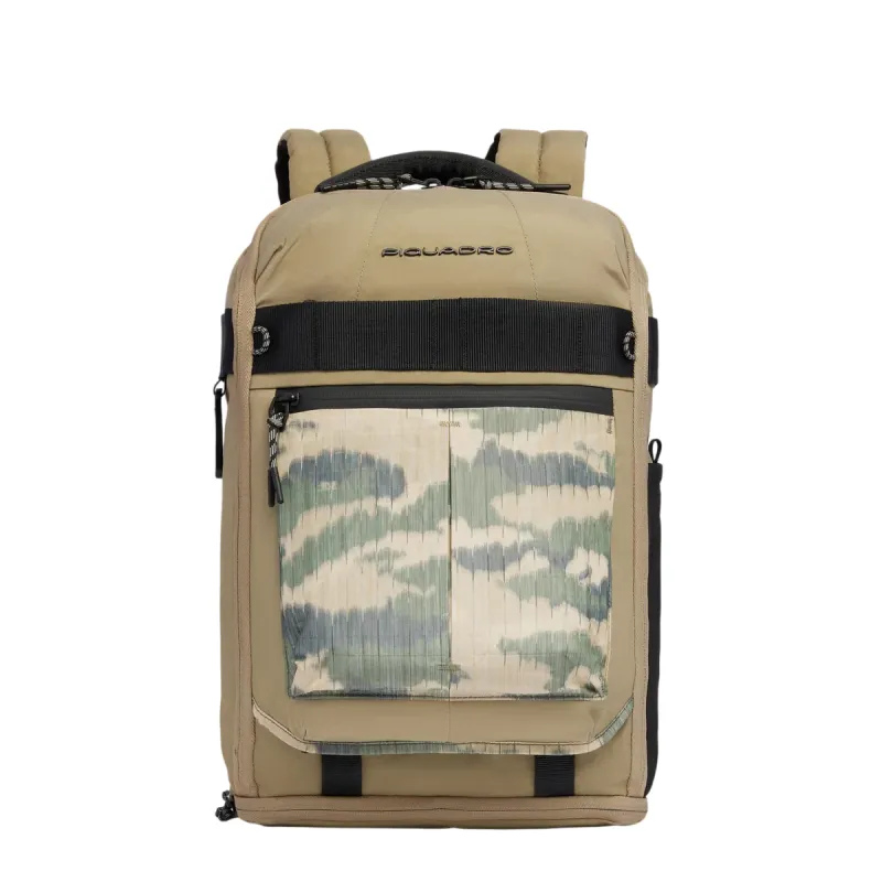 Piquadro Arne Computer und iPad® Rucksack aus recyceltem...