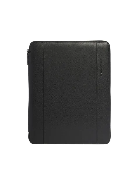 Portablocco in pelle per iPad®Pro 12,9 Piquadro Cronus, nero