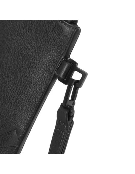 Piquadro Than Leder iPad®-Tasche, schwarz