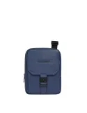 Borsello piccolo in pelle Piquadro Than, blu