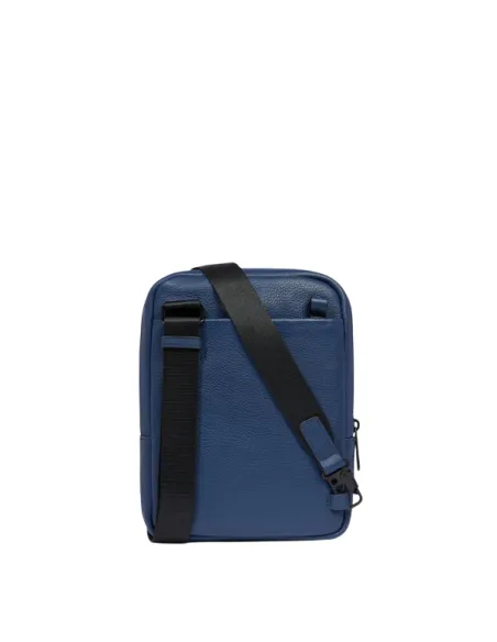 Piquadro Than Men's iPad®mini cross-body bag, blue