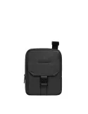 Piquadro Than Men's iPad®mini cross-body bag, black