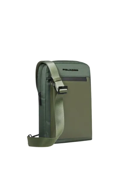 Piquadro Orion iPad® cross-body bag, green