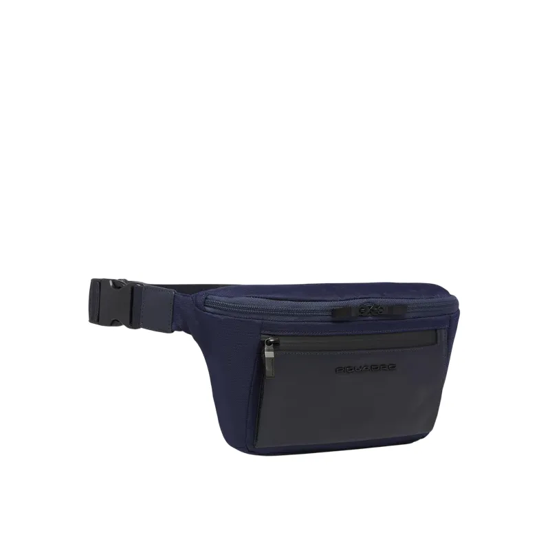 Piquadro Orion men's bum bag, blue 2