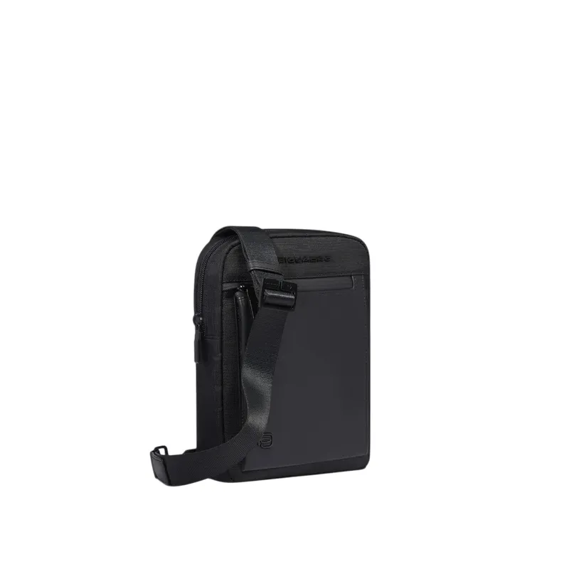 Piquadro Orion iPad® Mini cross-body bag in fabric and... 2