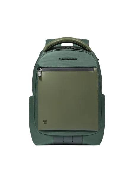 Zaino piccolo porta pc da 13,3 Piquadro Orion, verde