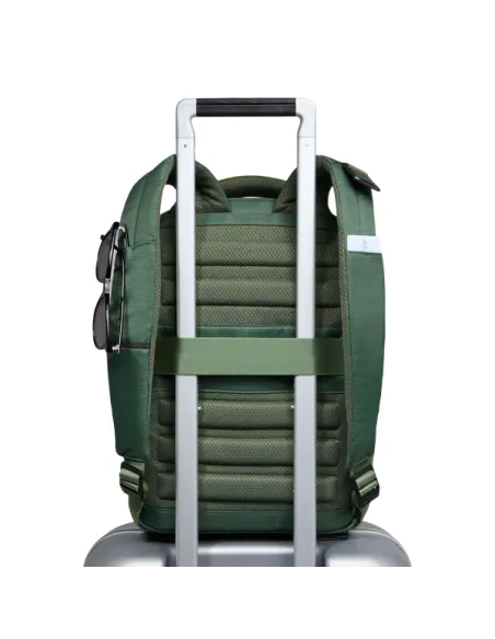 Zaino piccolo porta pc da 13,3 Piquadro Orion, verde