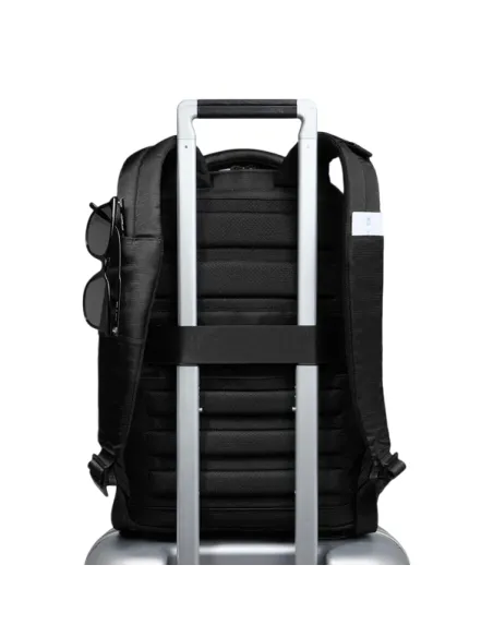 Piquadro Orion 14 PC backpack with two compartments, black